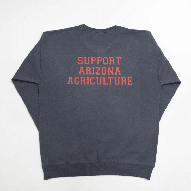 Arizona - State Agriculture Navy Crewneck - American Farm Company