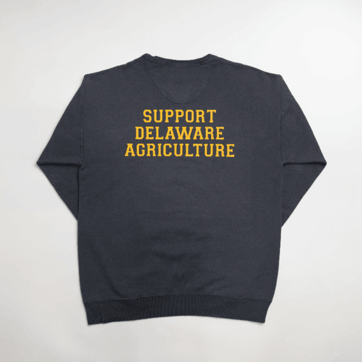 Delaware - State Agriculture Navy Crewneck - American Farm Company