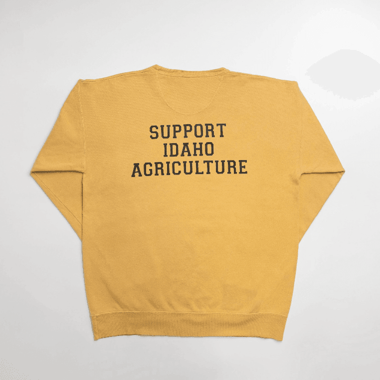 Idaho - State Agriculture Gold Crewneck - American Farm Company