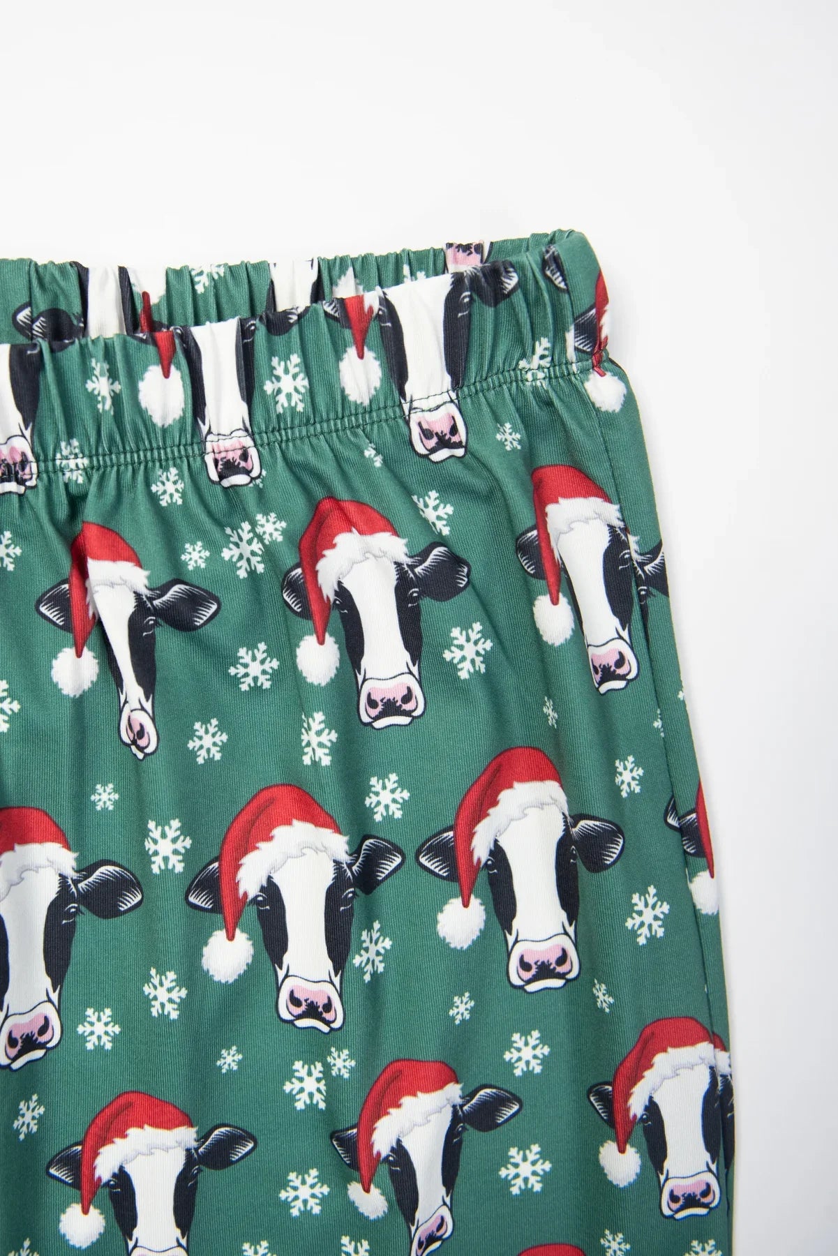 Santa Cows & Snowflakes Adult Pajama Pants *PREORDER*