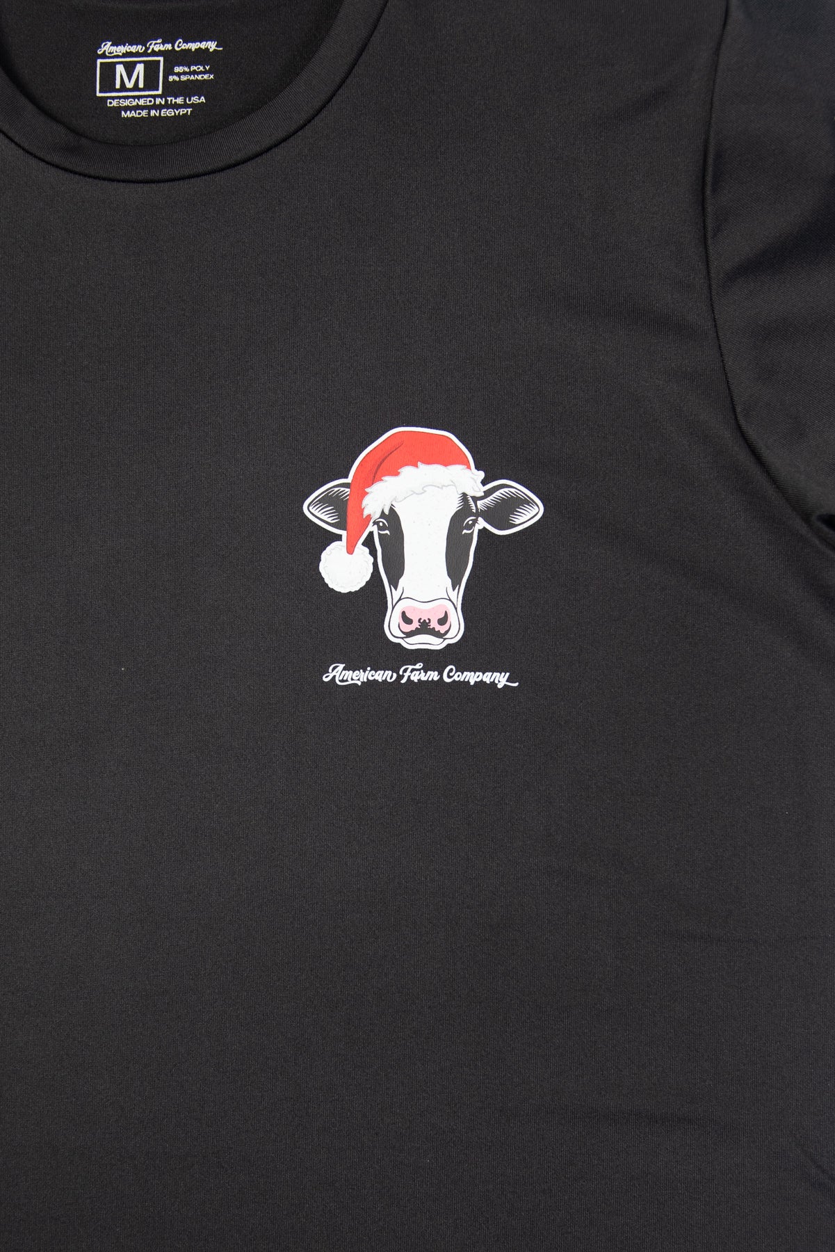 Santa Cows & Snowflakes Adult Pajama Shirt *PREORDER*