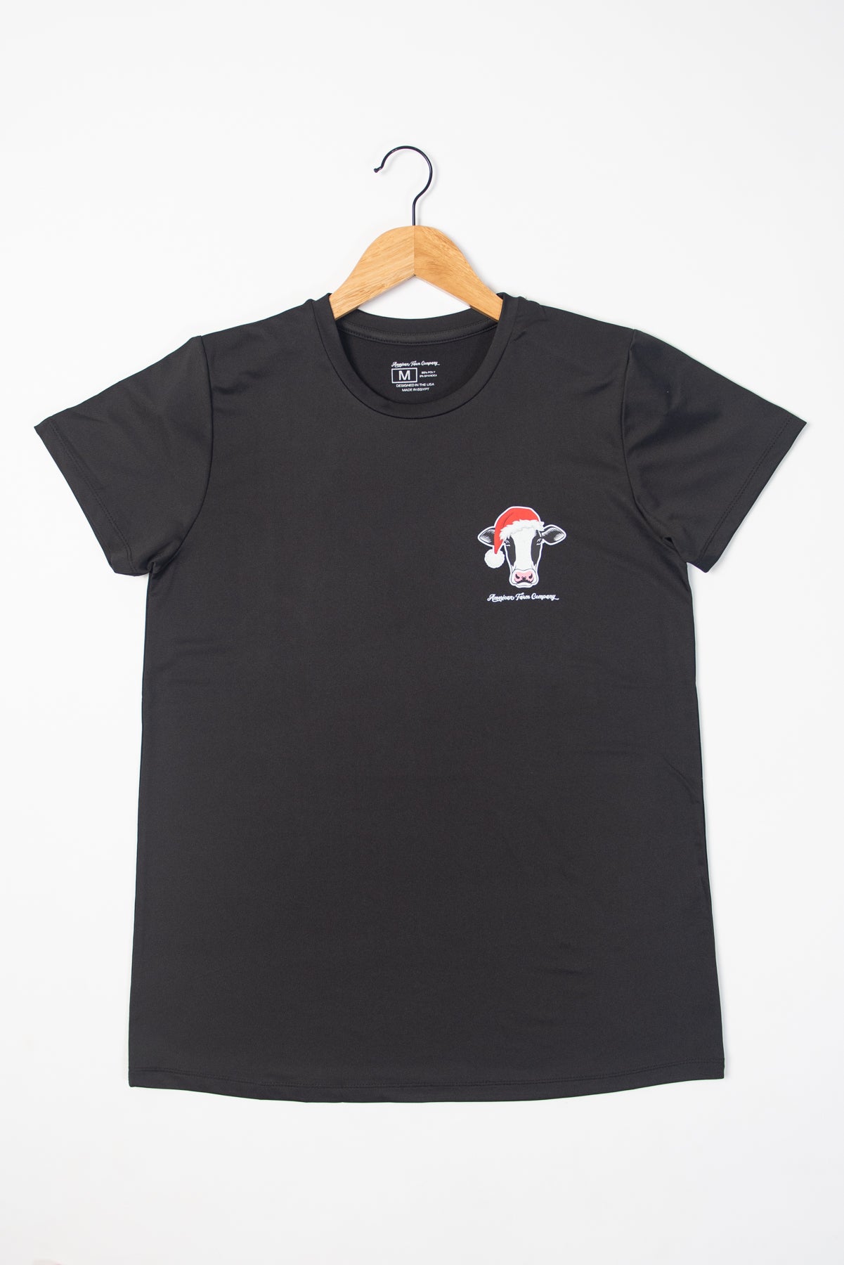 Santa Cows & Snowflakes Adult Pajama Shirt *PREORDER*