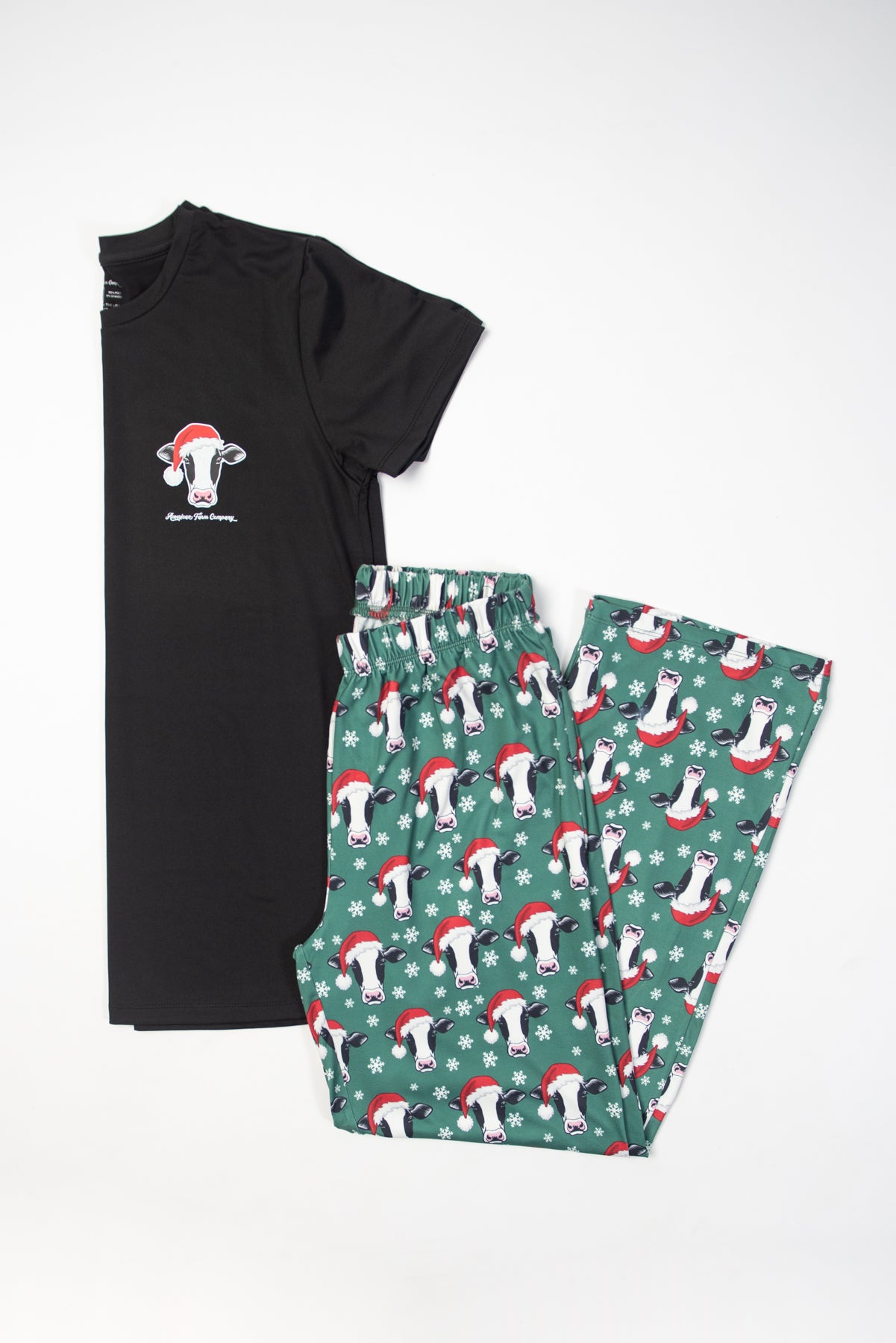 Santa Cows & Snowflakes Adult Pajama Pants *PREORDER*