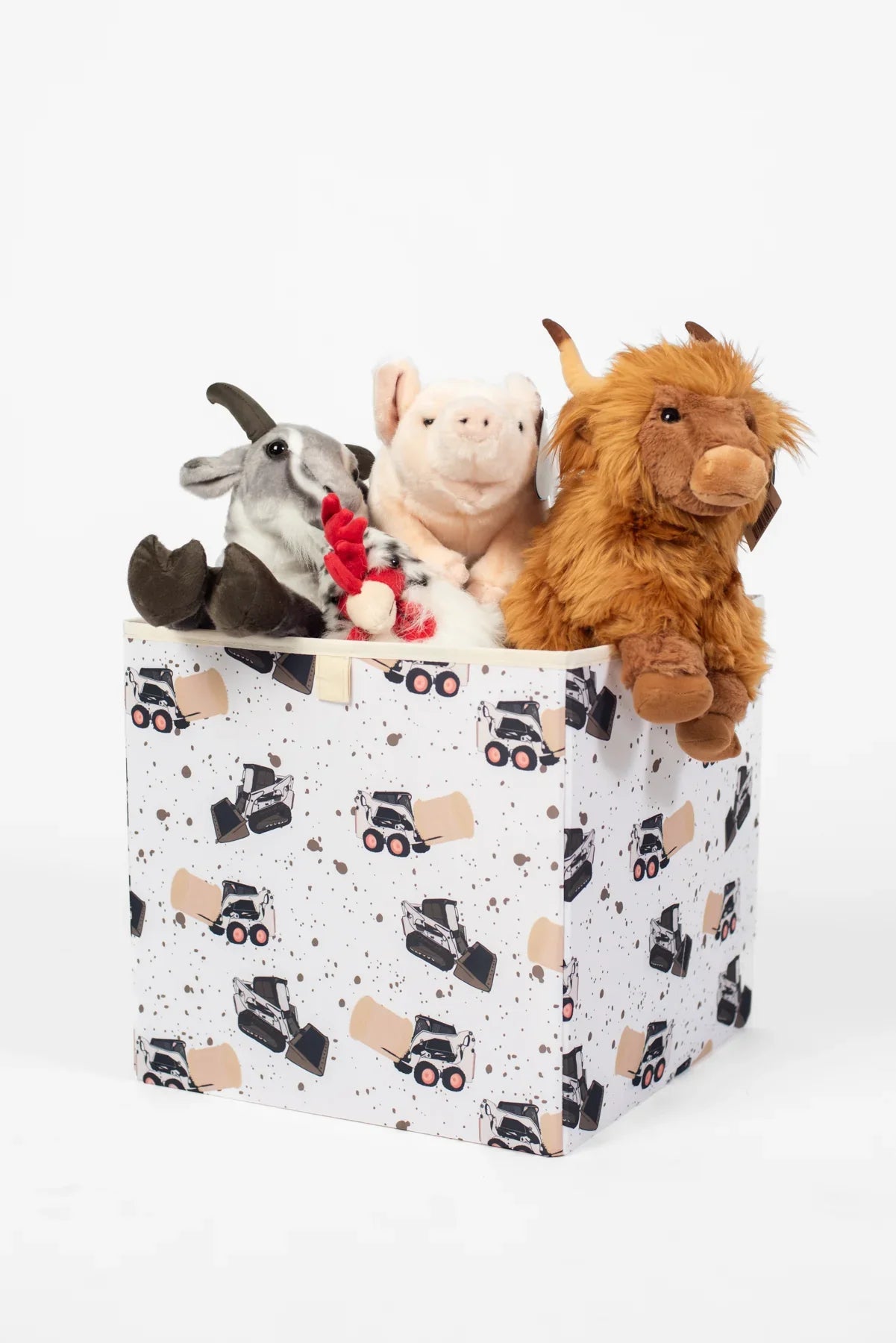 Skid Loader Cube Storage Bin
