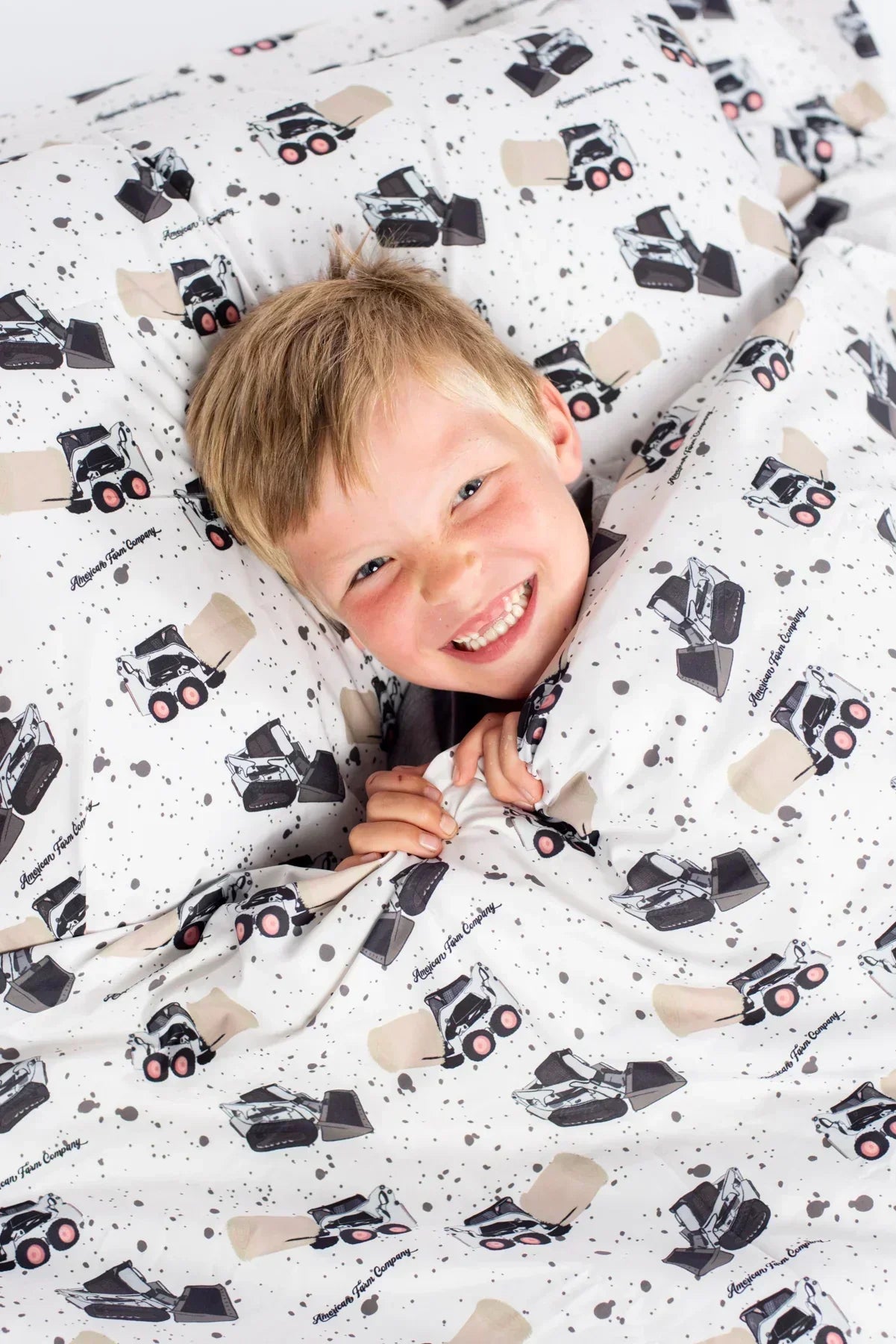 Skid Loader Pillow Case