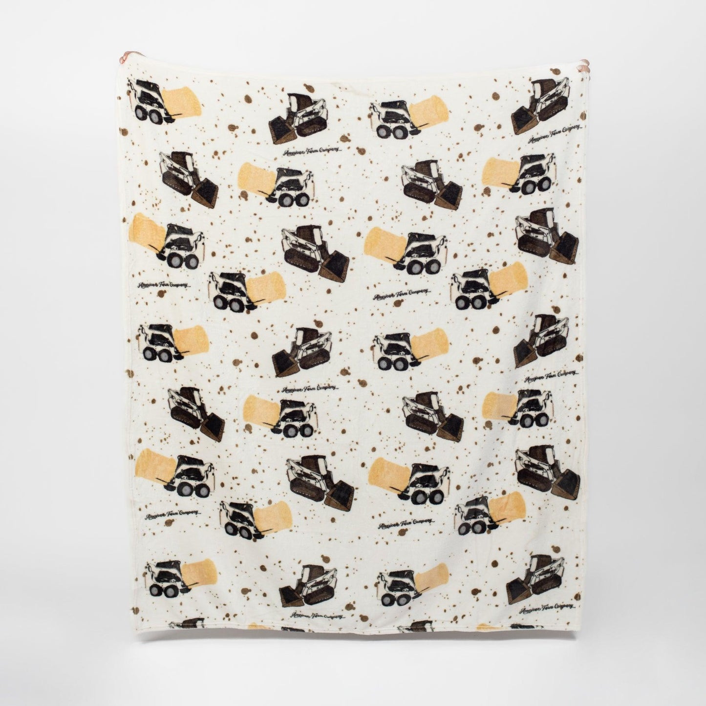 Skid Loader Plush Blanket - American Farm Company
