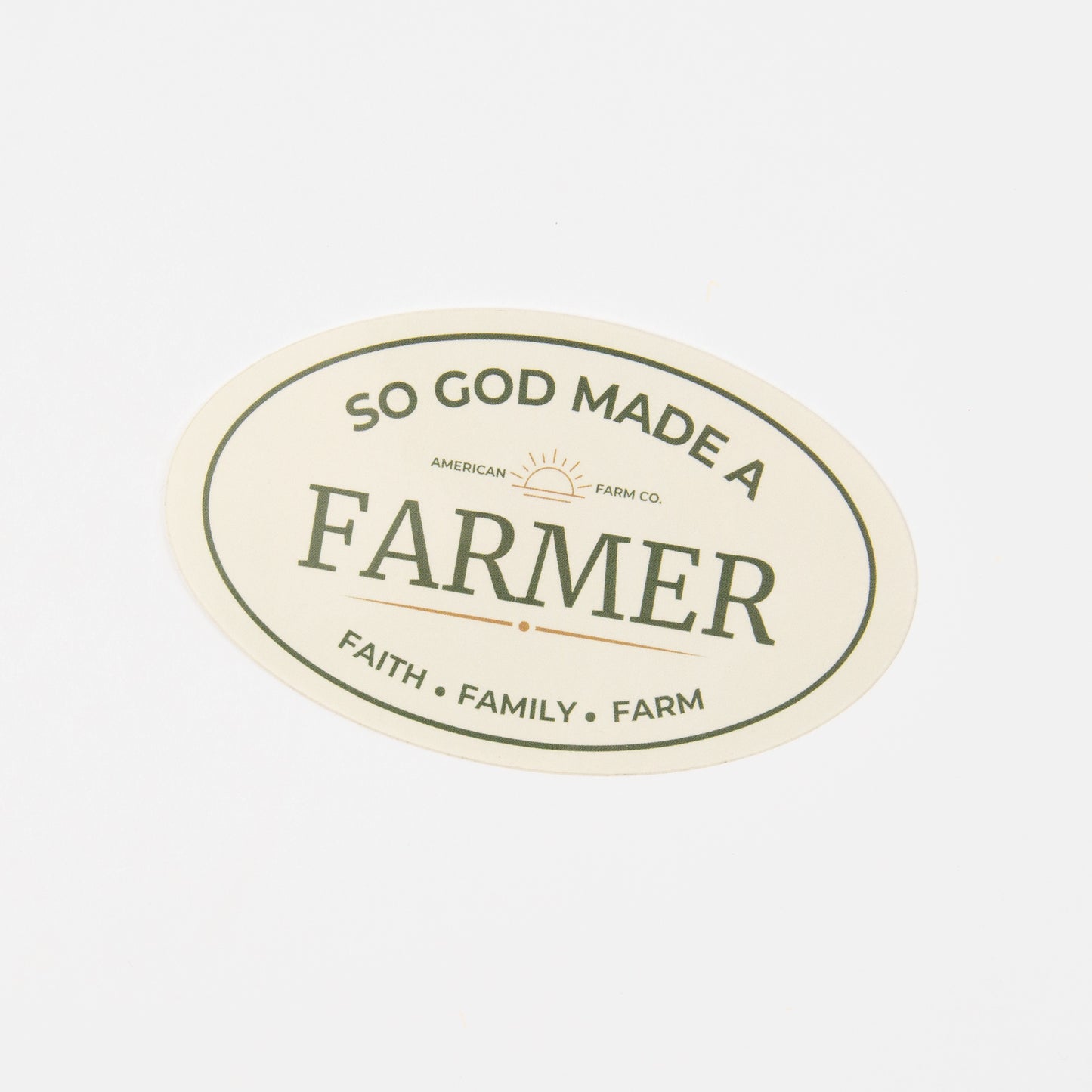 ‘So God Made a Farmer’ Sticker