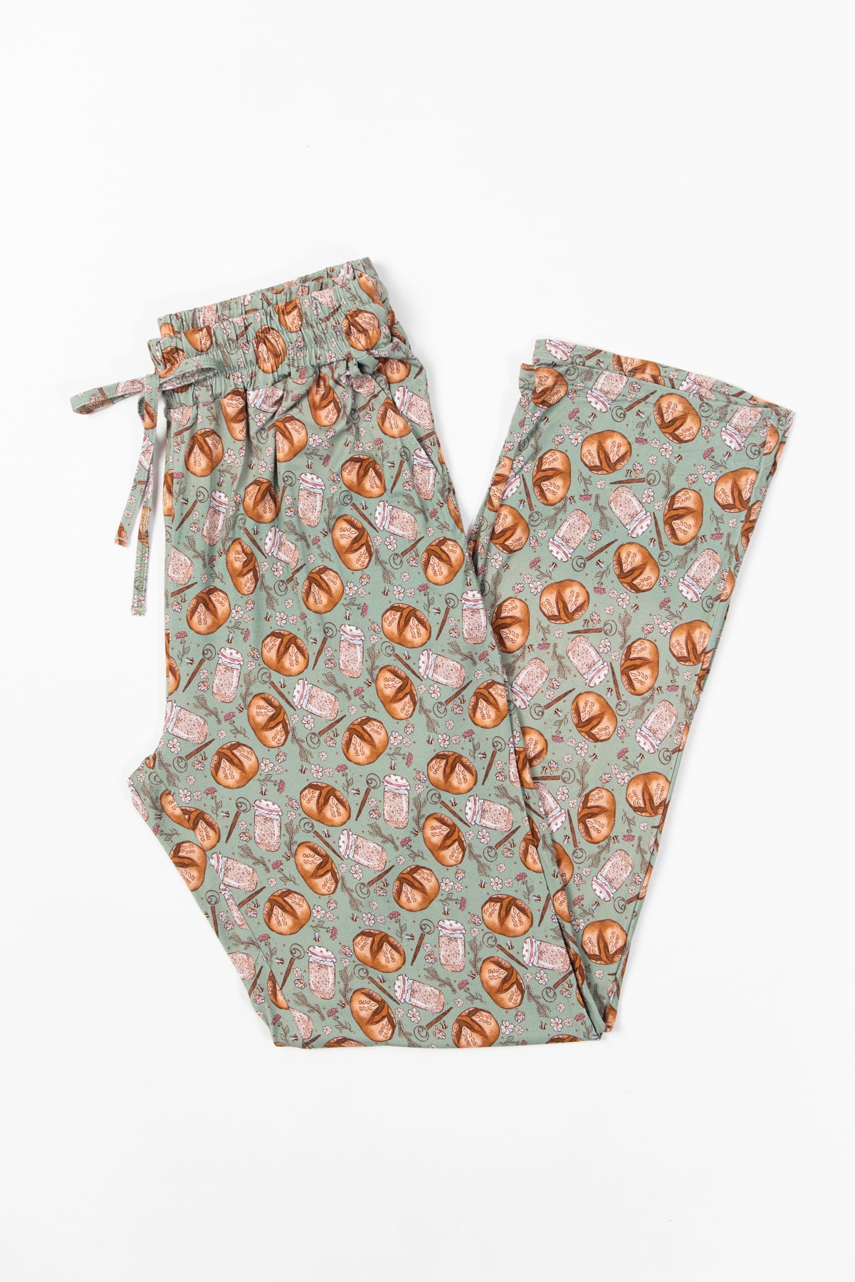 Sourdough Adult Bamboo Pajama Pants - Autumn Toned