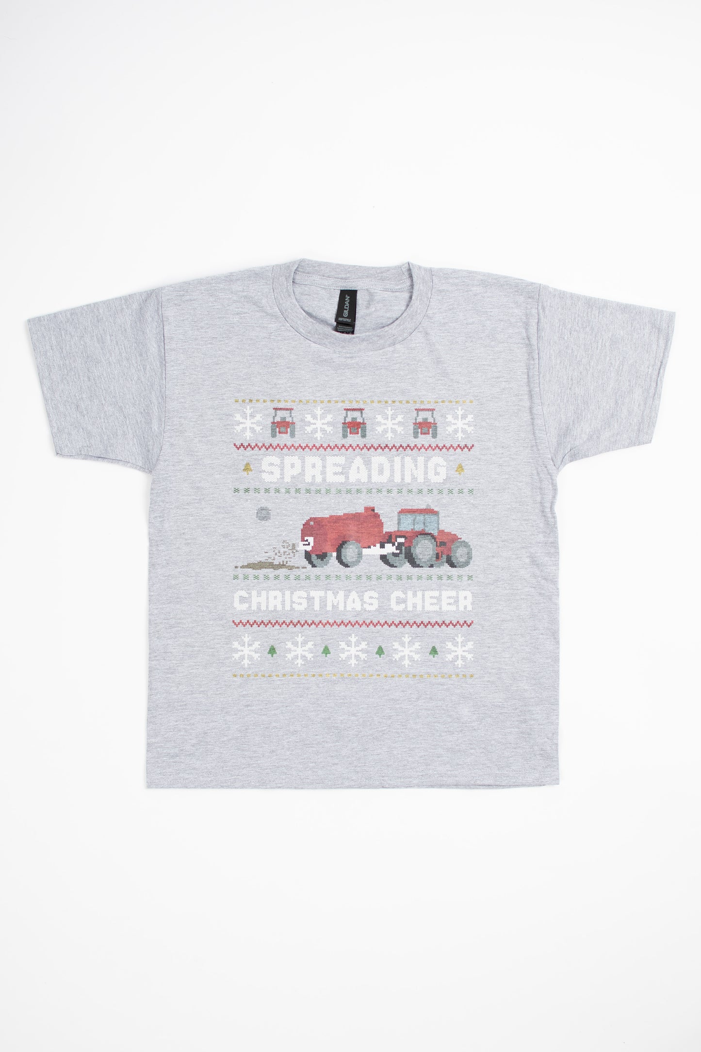 'Spreading Christmas Cheer' Red Tractor Toddler/Youth Tee