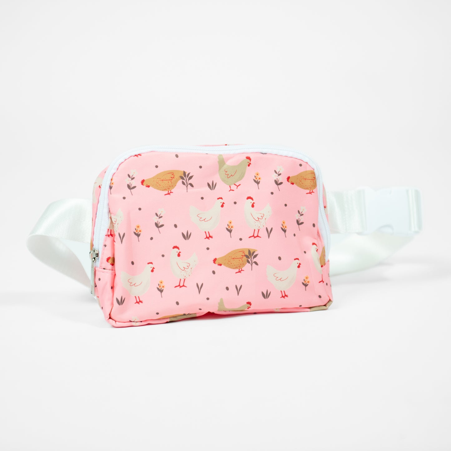 Pink Chickens Belt Bag - Adult