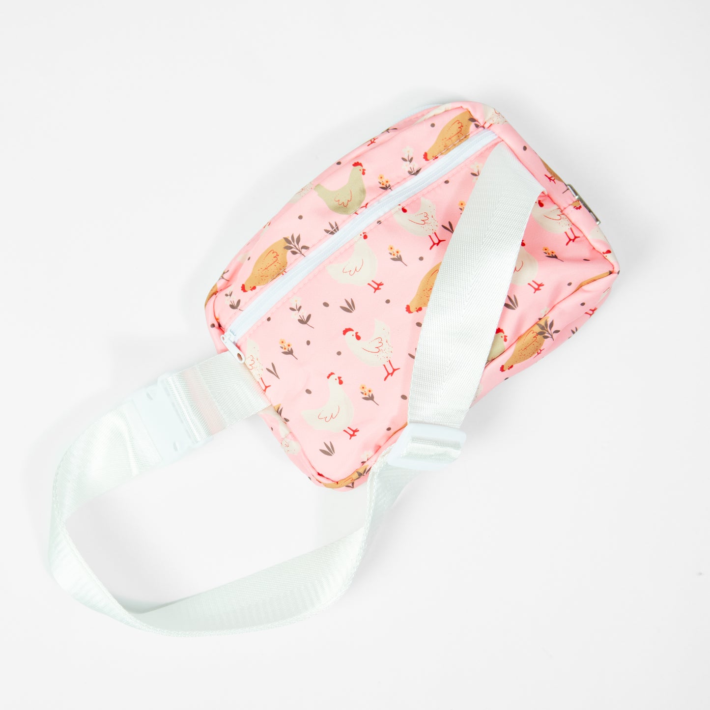 Pink Chickens Belt Bag - Adult