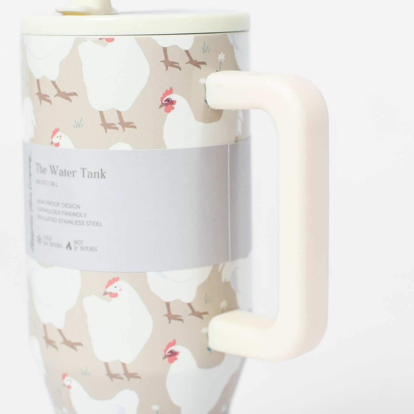 Spring Chicken 40oz Water Tank Tumbler