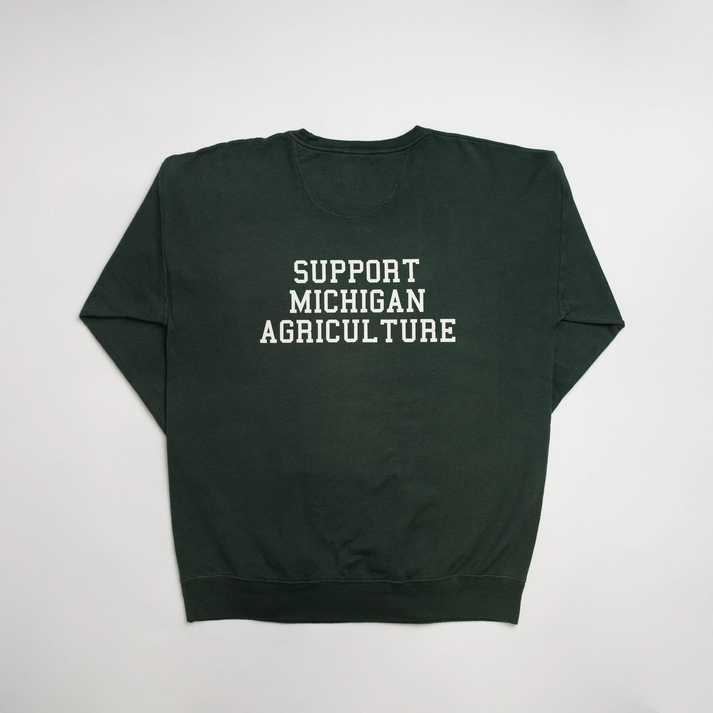 Michigan - State Agriculture Green Crewneck - American Farm Company