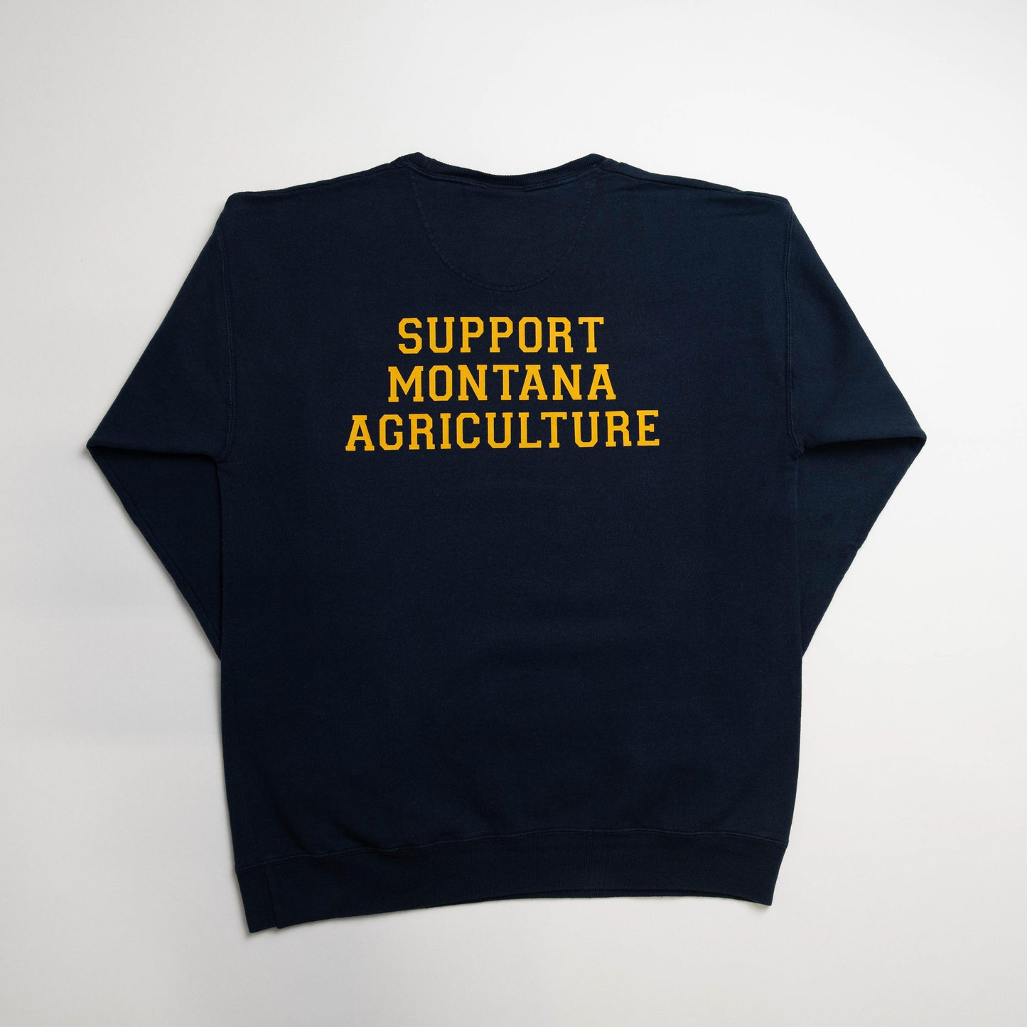 Montana - State Agriculture Navy Crewneck - American Farm Company