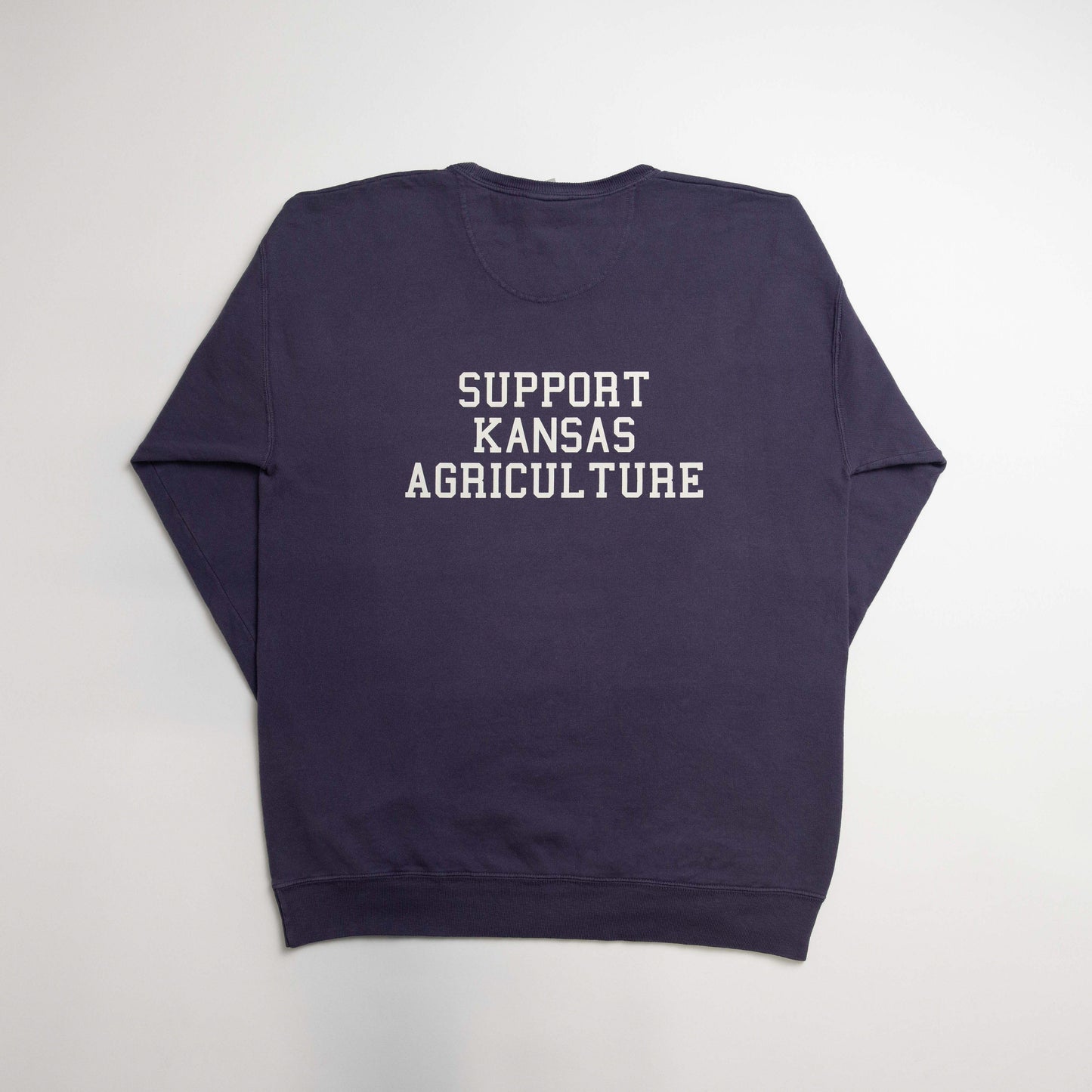 Kansas - State Agriculture Purple Crewneck - American Farm Company