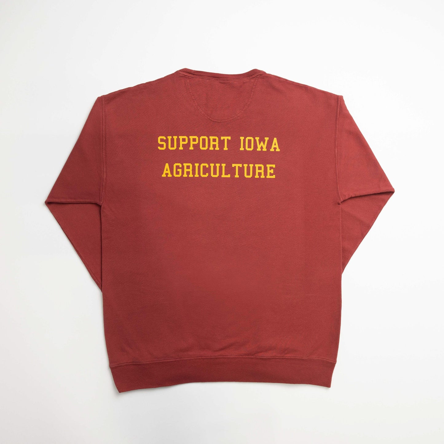 Iowa - State Agriculture Red Crewneck - American Farm Company