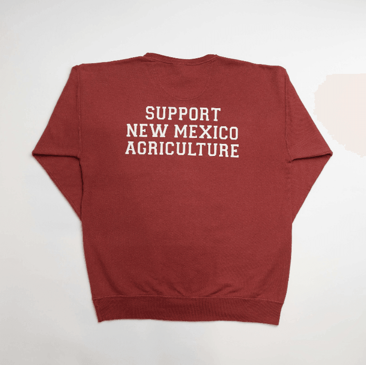 New Mexico - State Agriculture Red Crewneck - American Farm Company