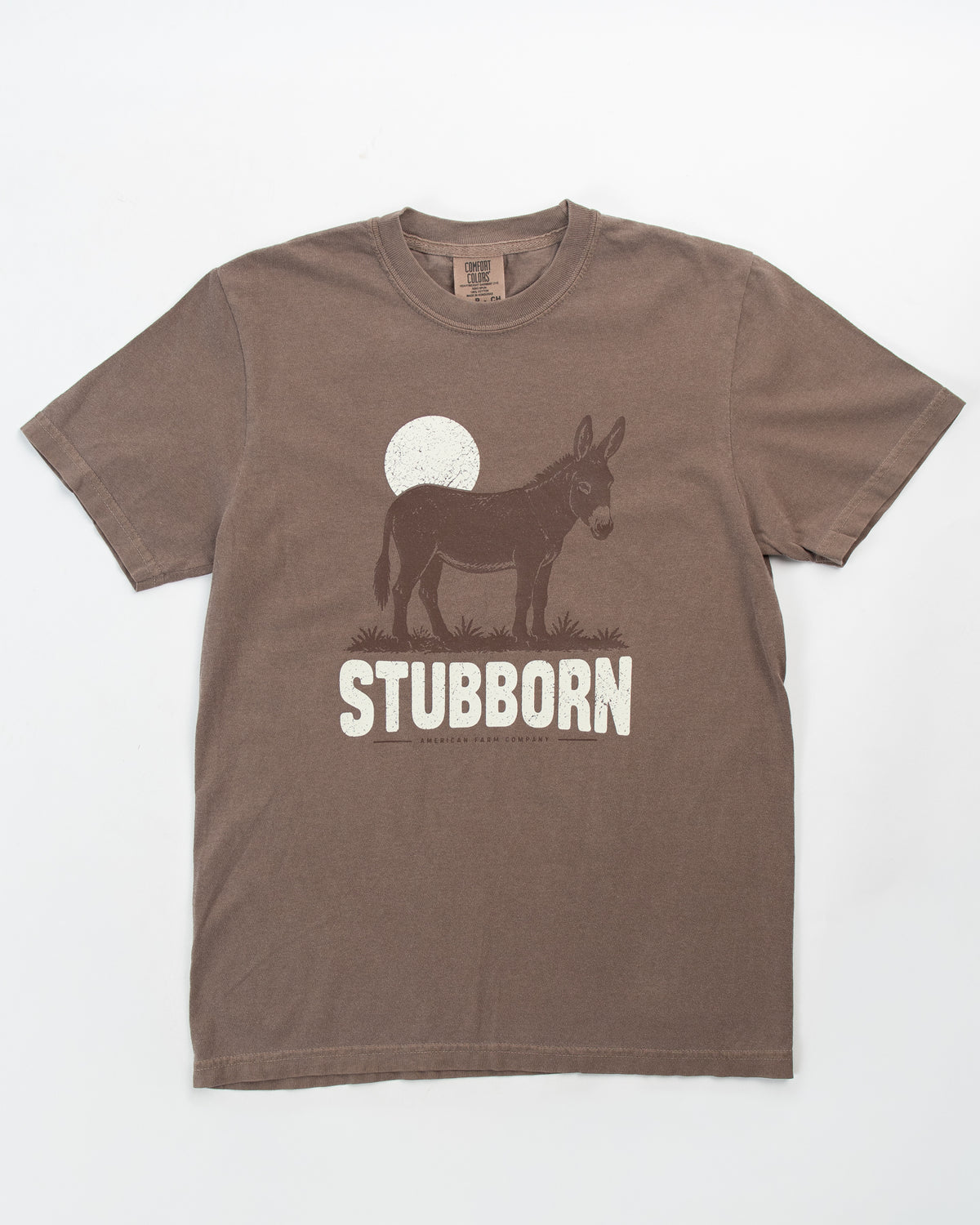 'Stubborn' Donkey Adult T-Shirt