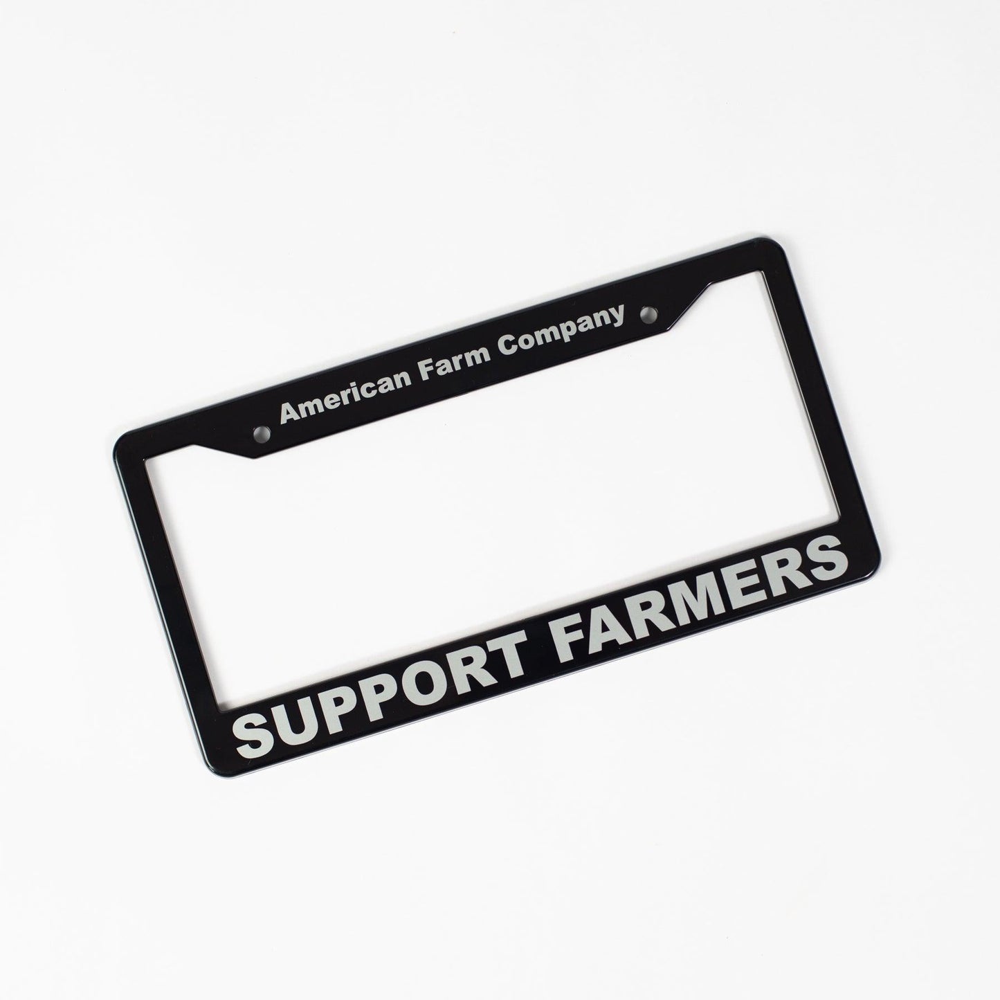 Support Farmers License Plate Cover