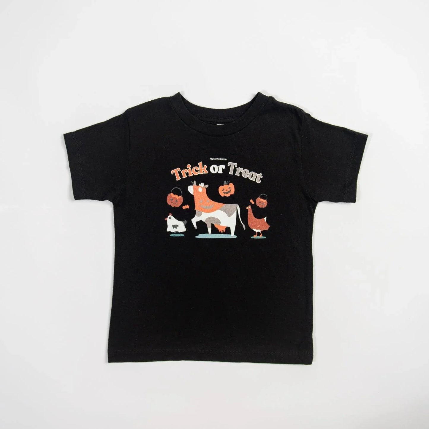 Trick or Treat Black Toddler Tee - American Farm Company