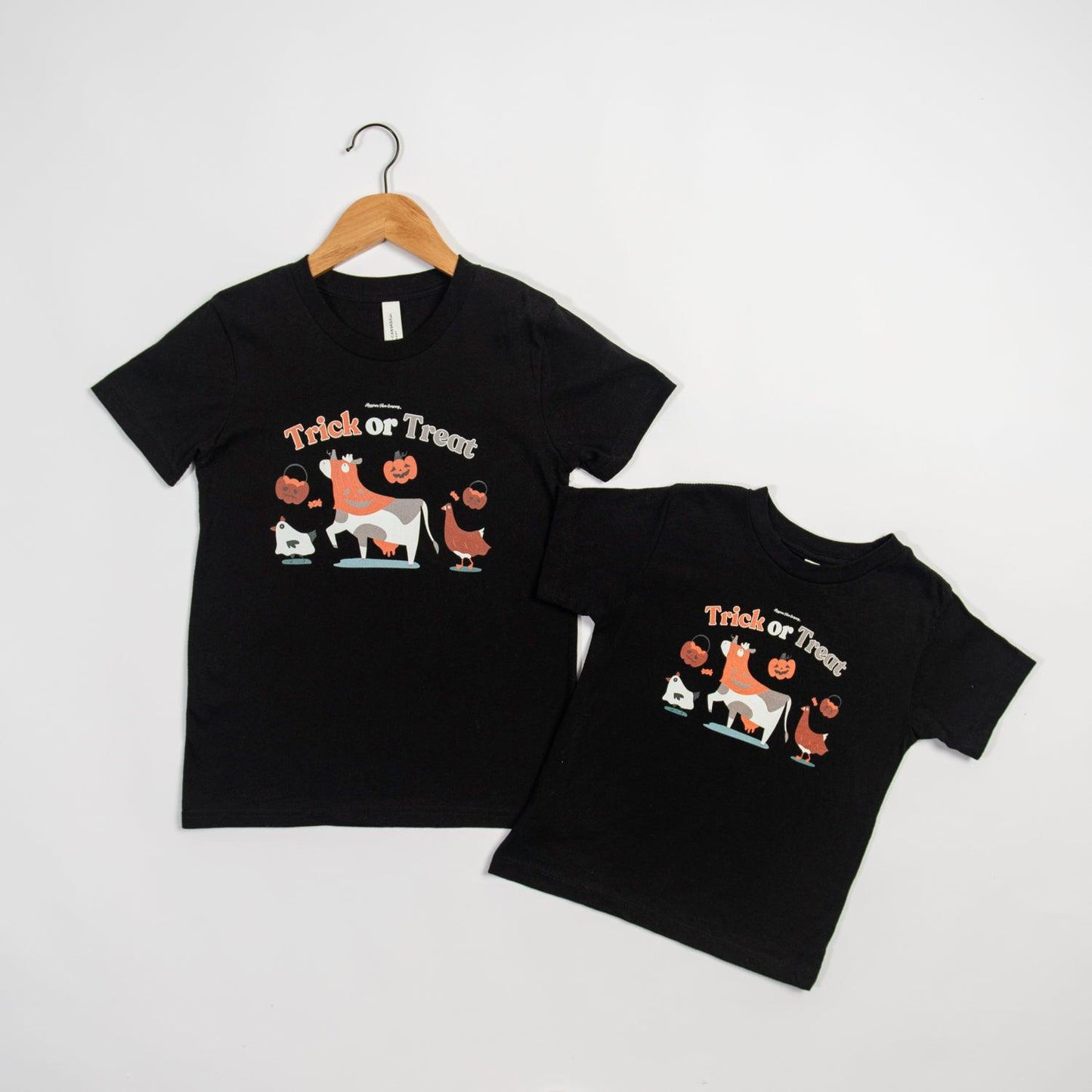 Trick or Treat Black Toddler Tee - American Farm Company