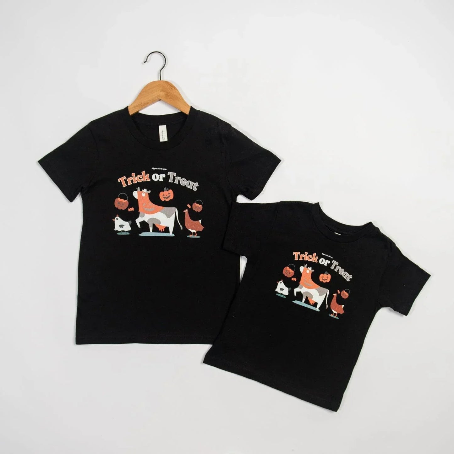 Trick or Treat Black Toddler Tee - American Farm Company
