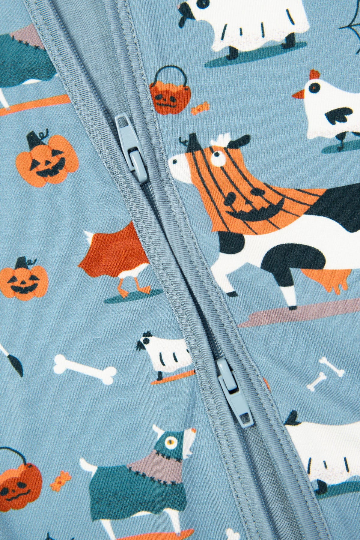 Trick or Treat Farm Animals Bamboo Baby Zippy