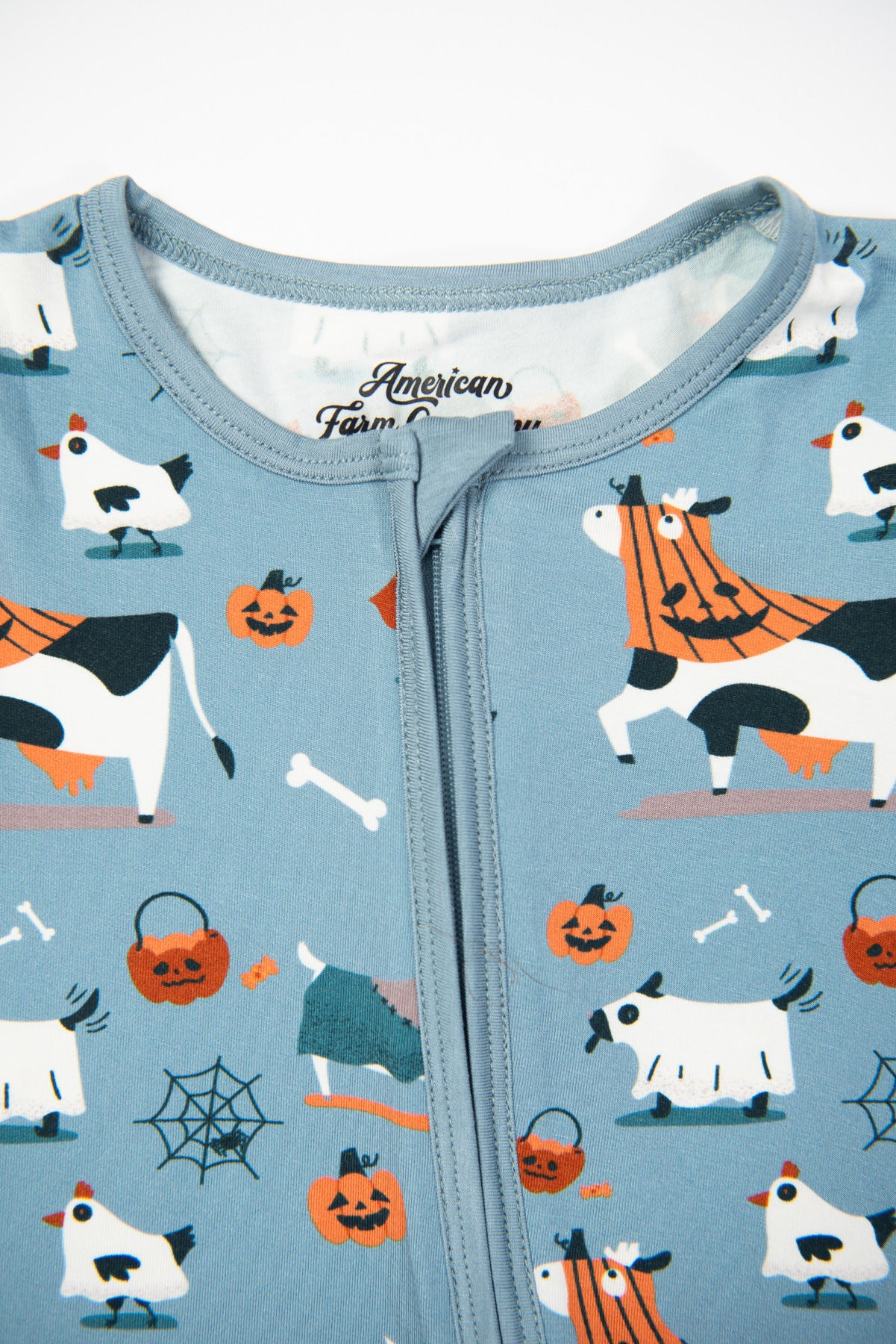 Trick or Treat Farm Animals Bamboo Baby Zippy