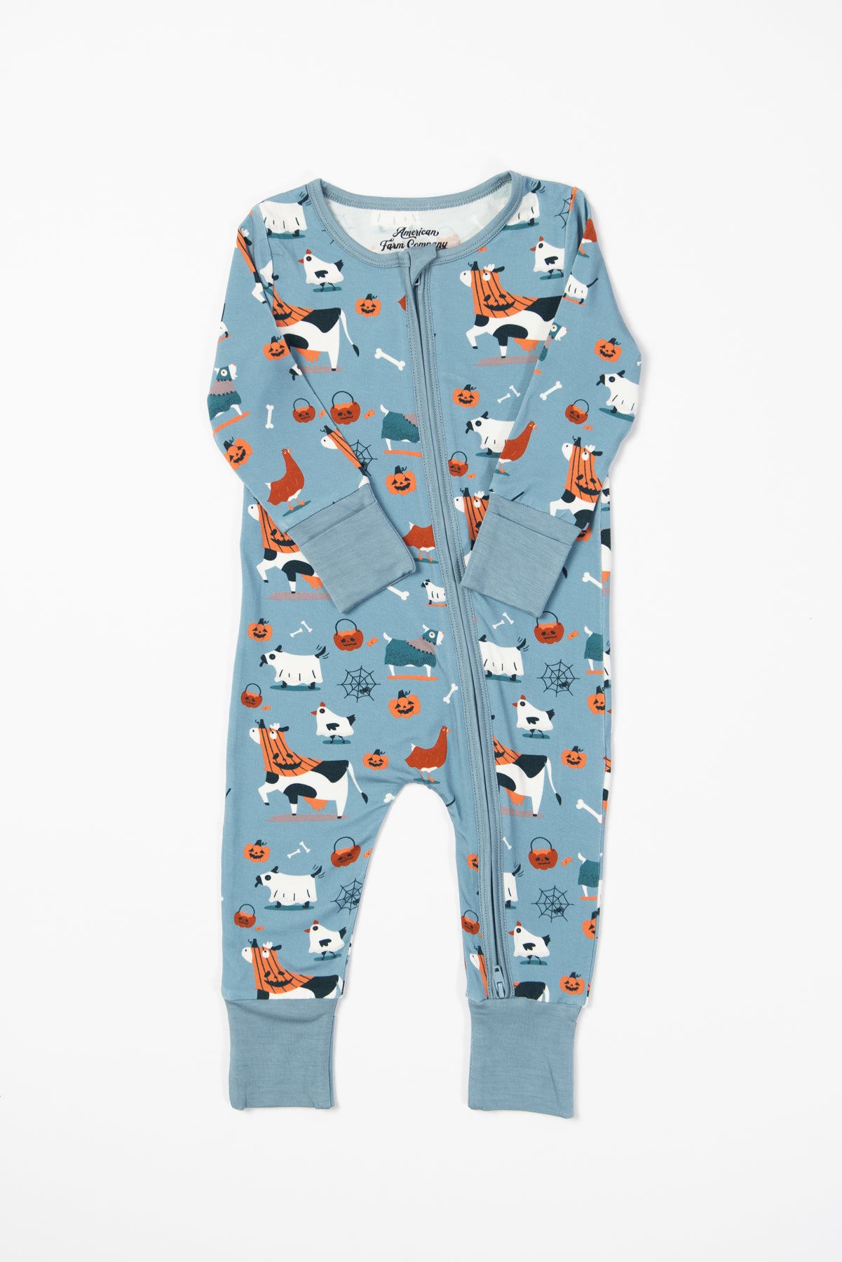 Trick or Treat Farm Animals Bamboo Baby Zippy