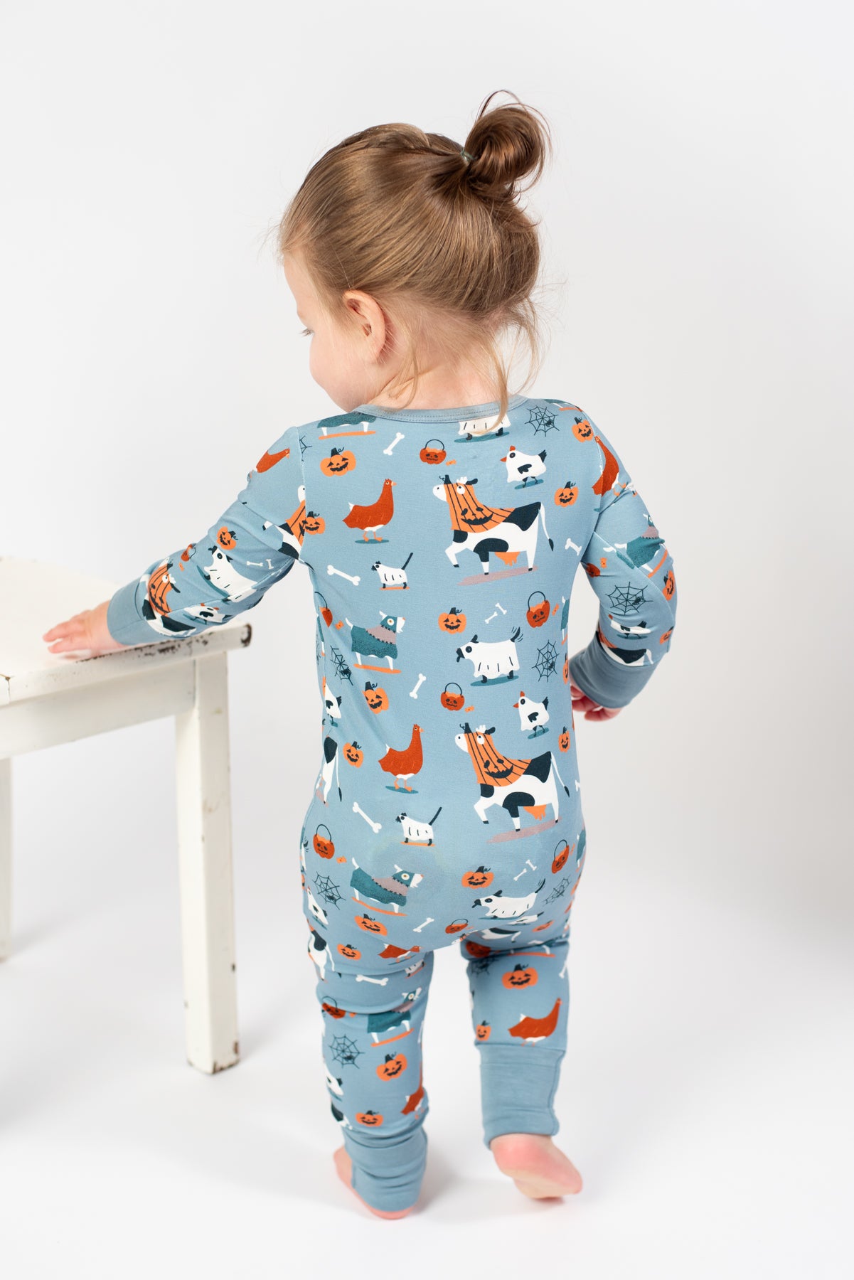Trick or Treat Farm Animals Bamboo Baby Zippy