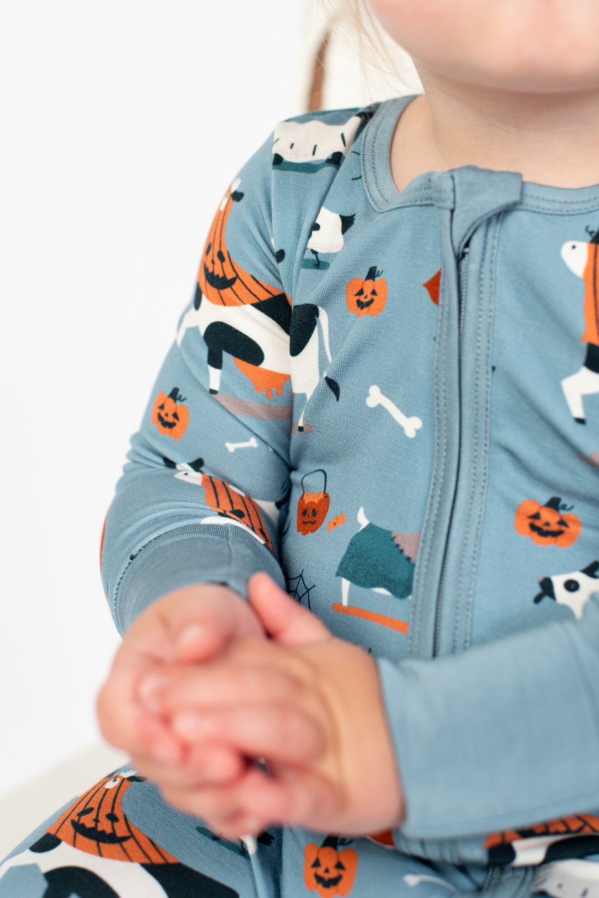Trick or Treat Farm Animals Bamboo Baby Zippy