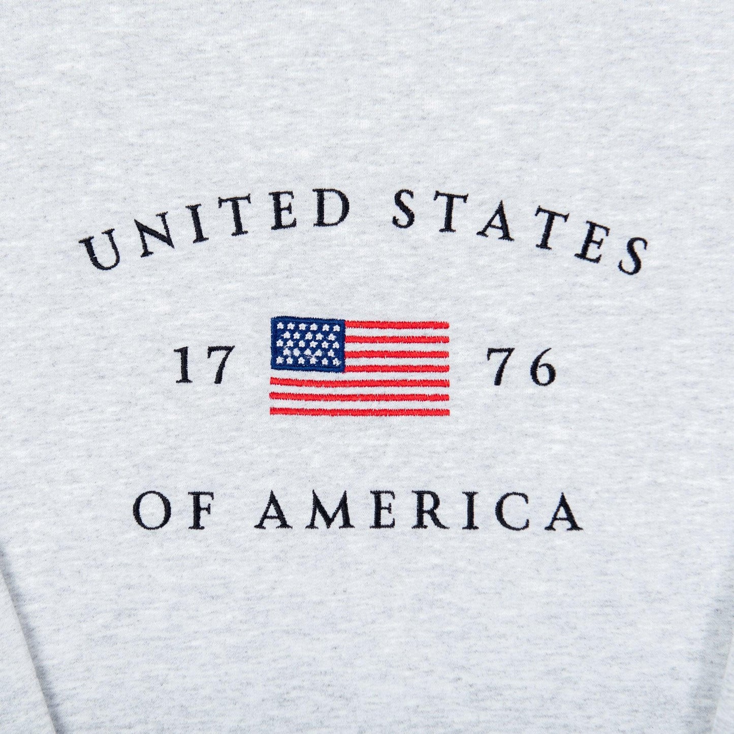 United States of America Embroidered Crewneck - American Farm Company