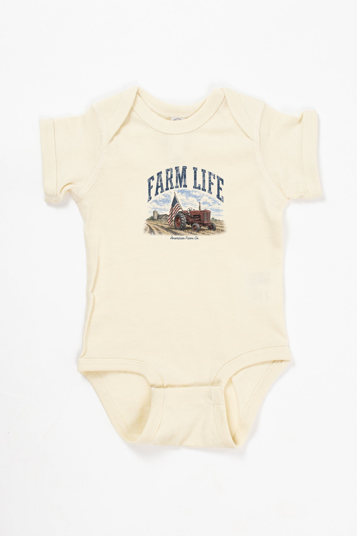 Vintage 'Farm Life' Onesie