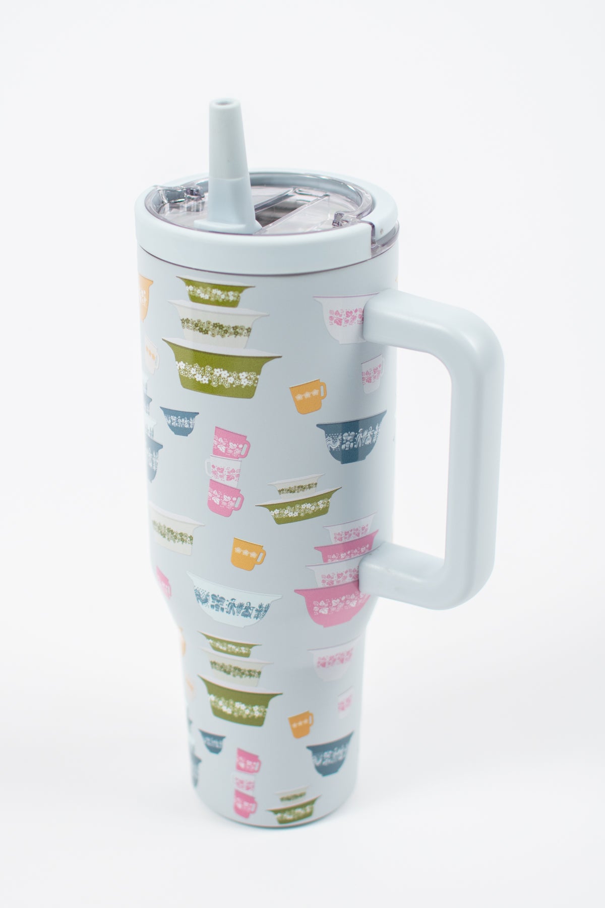 Vintage Kitchen Classic Print 40oz Water Tank Tumbler