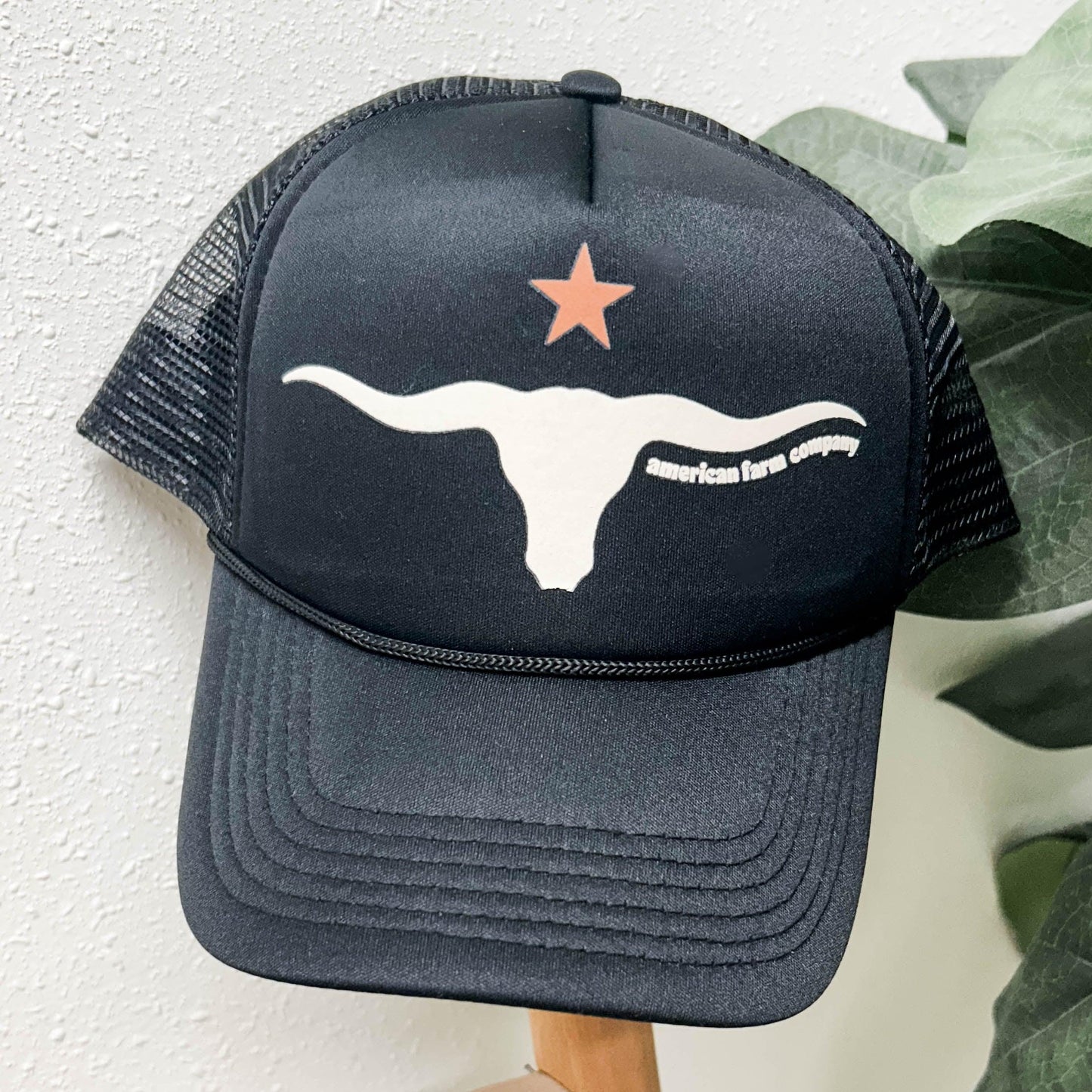 Western Skull Foam Cap - American Farm Company