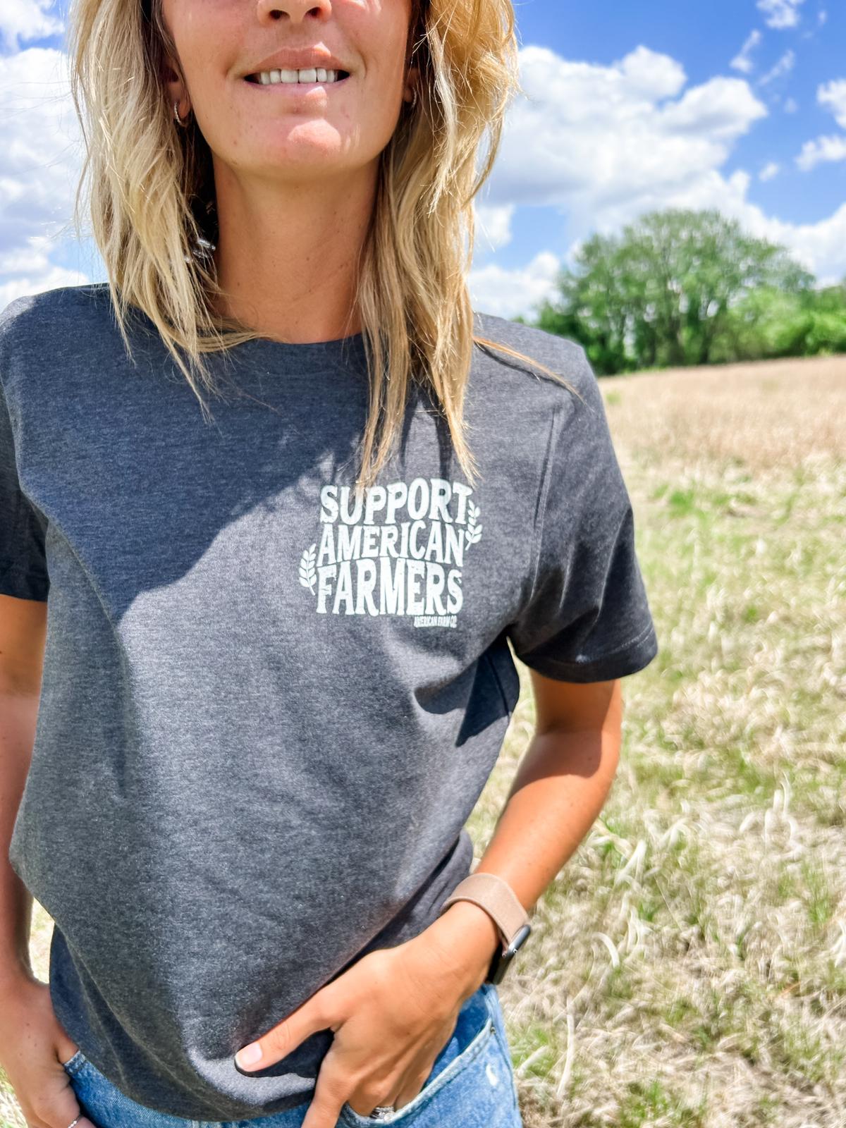'Support American Farmers' Wheat Tee