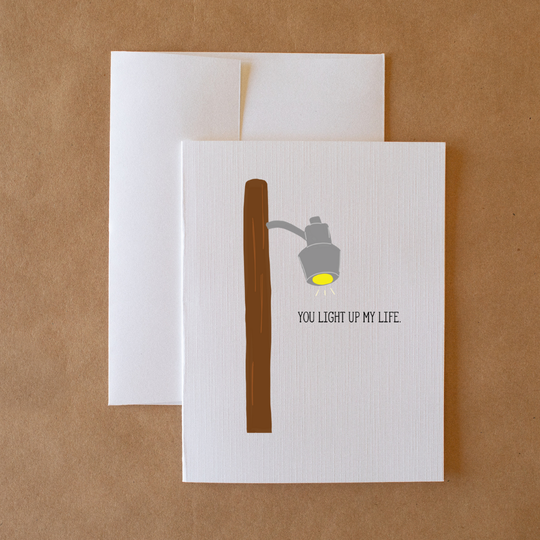 You Light Up My Life - Greeting Card - American Farm Company
