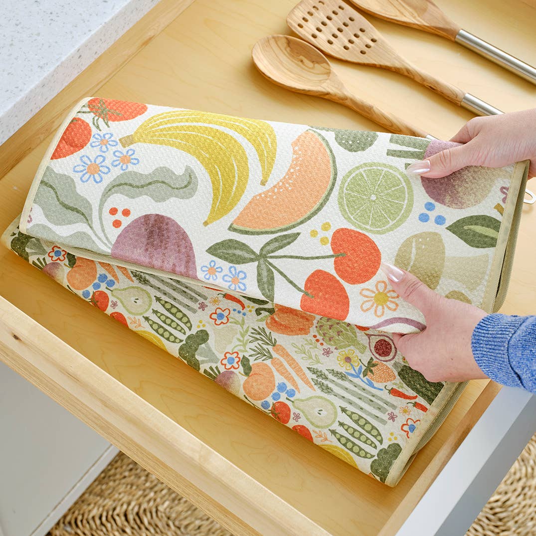 Farm Stand Dish Drying Mats - Set of 2