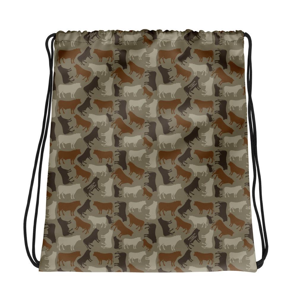 Cow Camo™ Drawstring Bag - American Farm Company