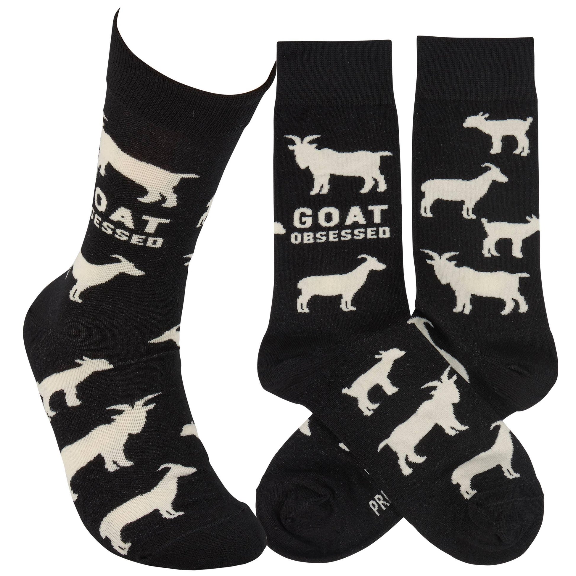 'Goat Obsessed' Socks - American Farm Company