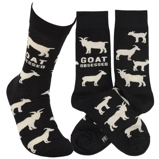 'Goat Obsessed' Socks - American Farm Company