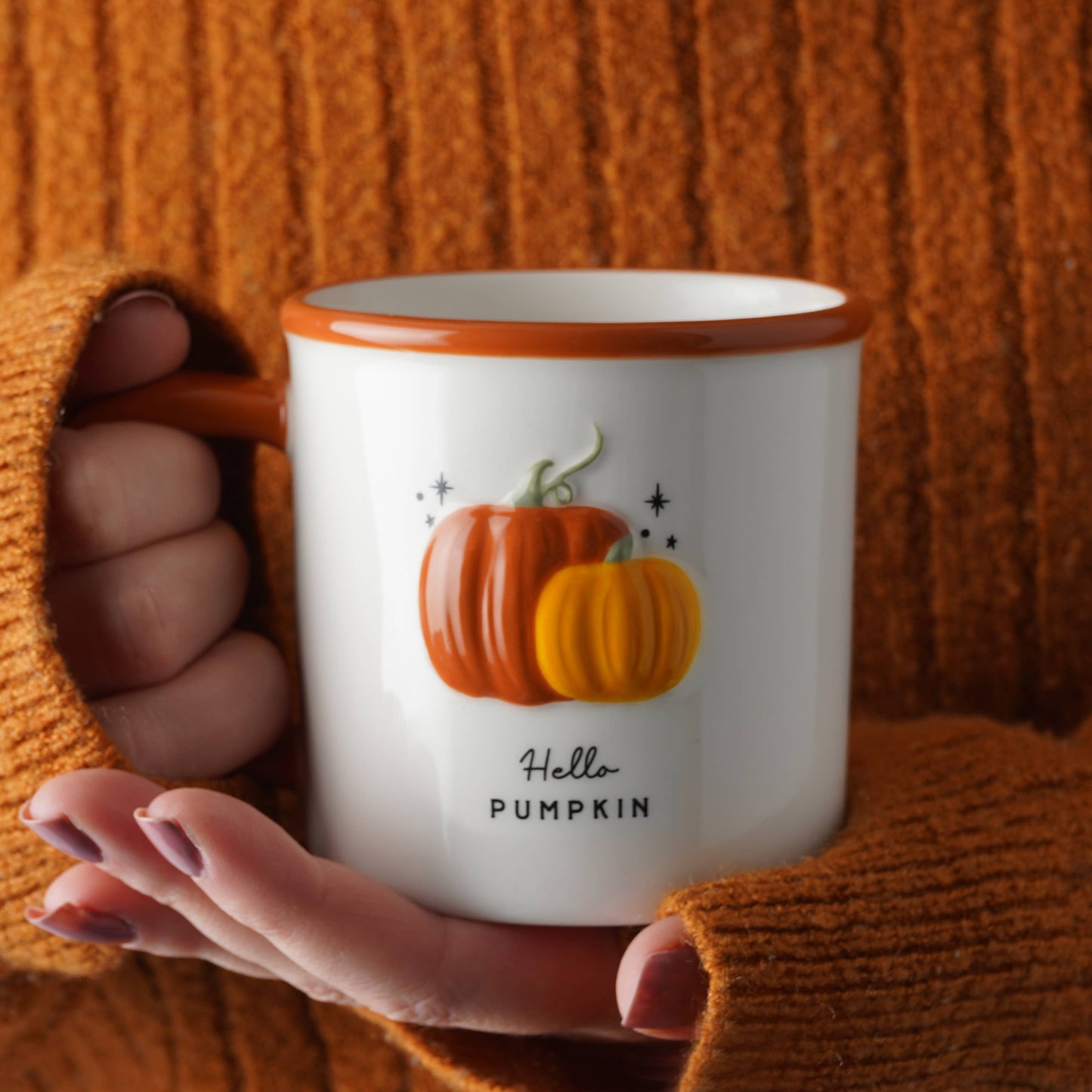 'Hello Pumpkin' Mug