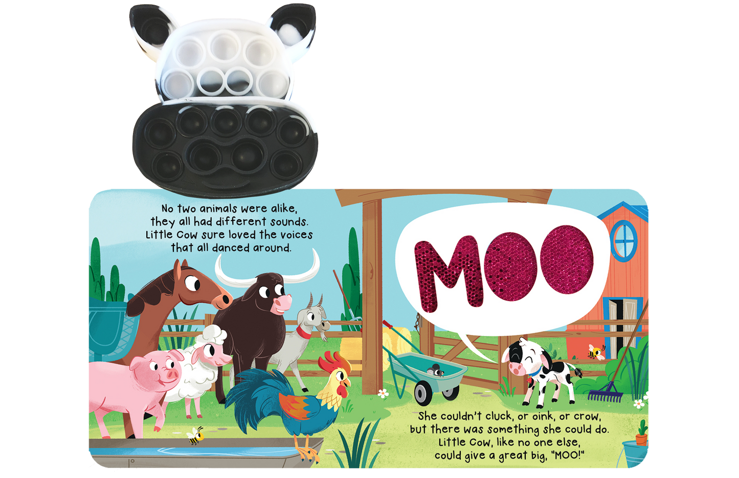 Little Cow Sensory Fidget Book