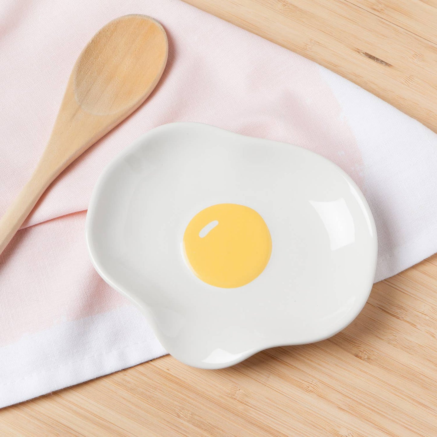 Egg Shaped Spoon Rest