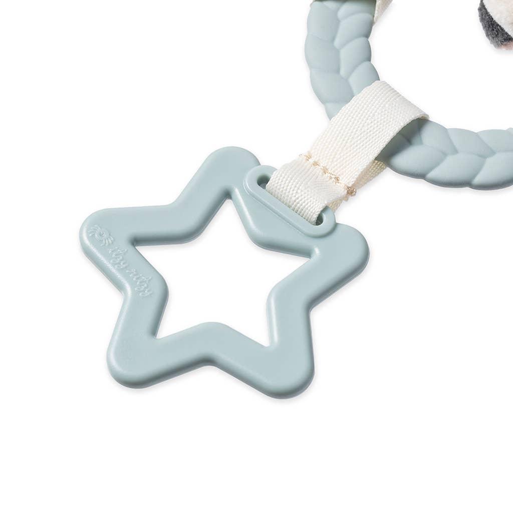 Bitzy Busy Ring™ Teething Farm Toy - American Farm Company