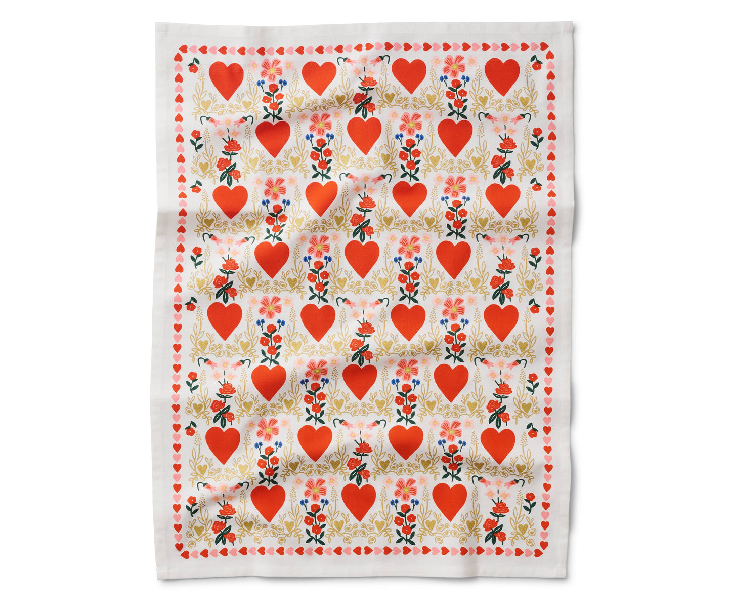 Valentine's Day Tea Towel