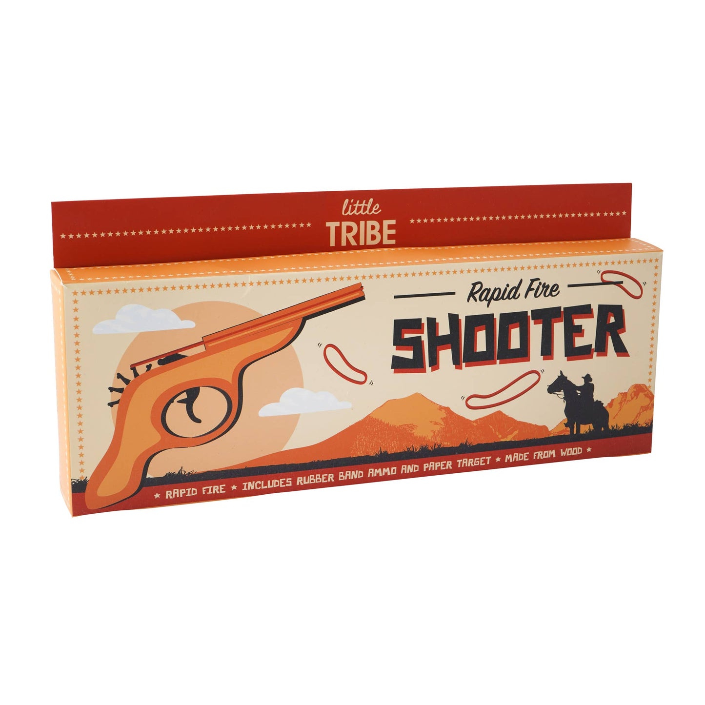 Little Tribe Wooden Rubber Band Gun