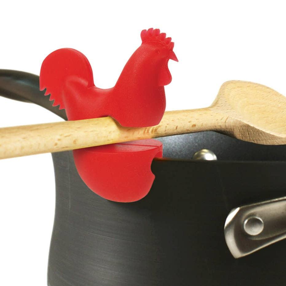 Rooster Pot Clip/Spoon Holder - American Farm Company