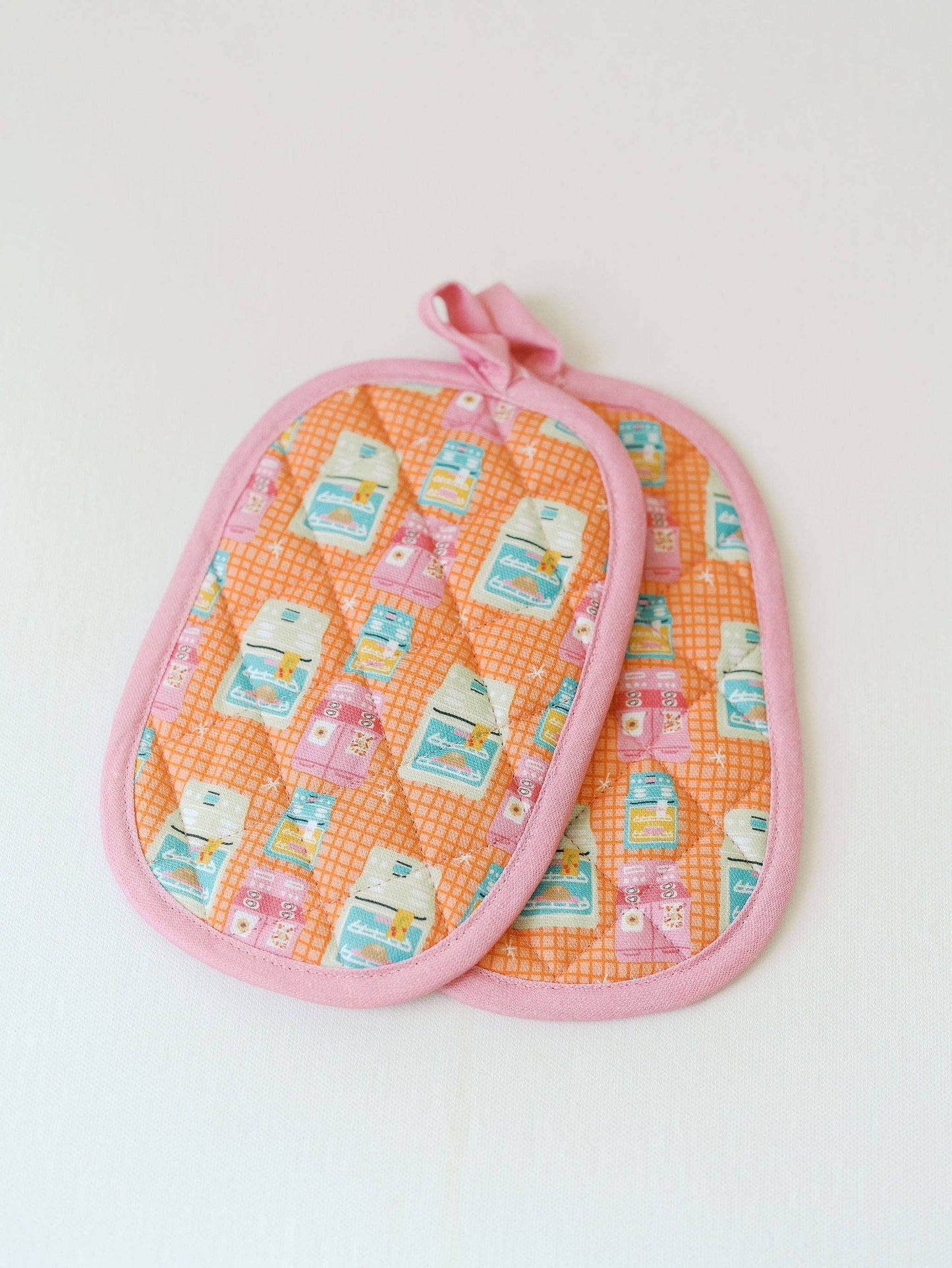 Vintage Ovens Mini Mitt Set - Set of 2