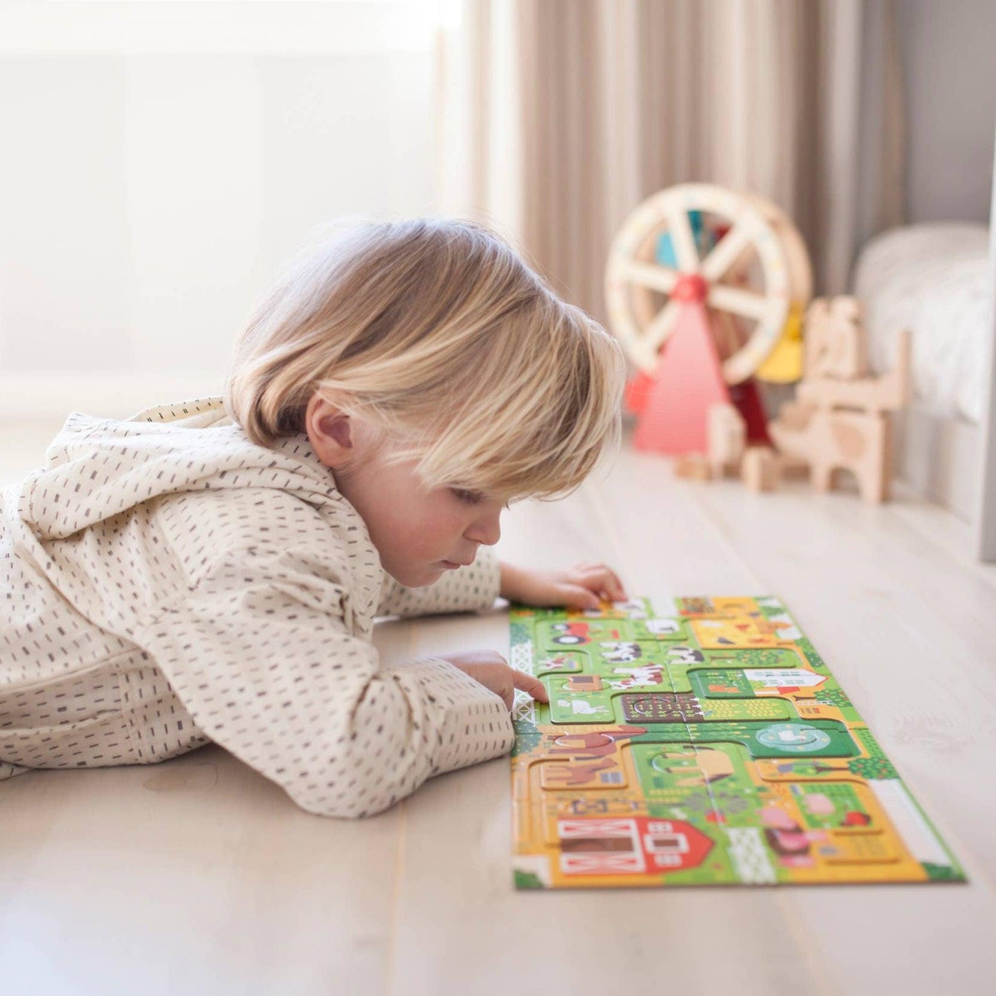 At the Farm Follow + Spot Puzzle - American Farm Company